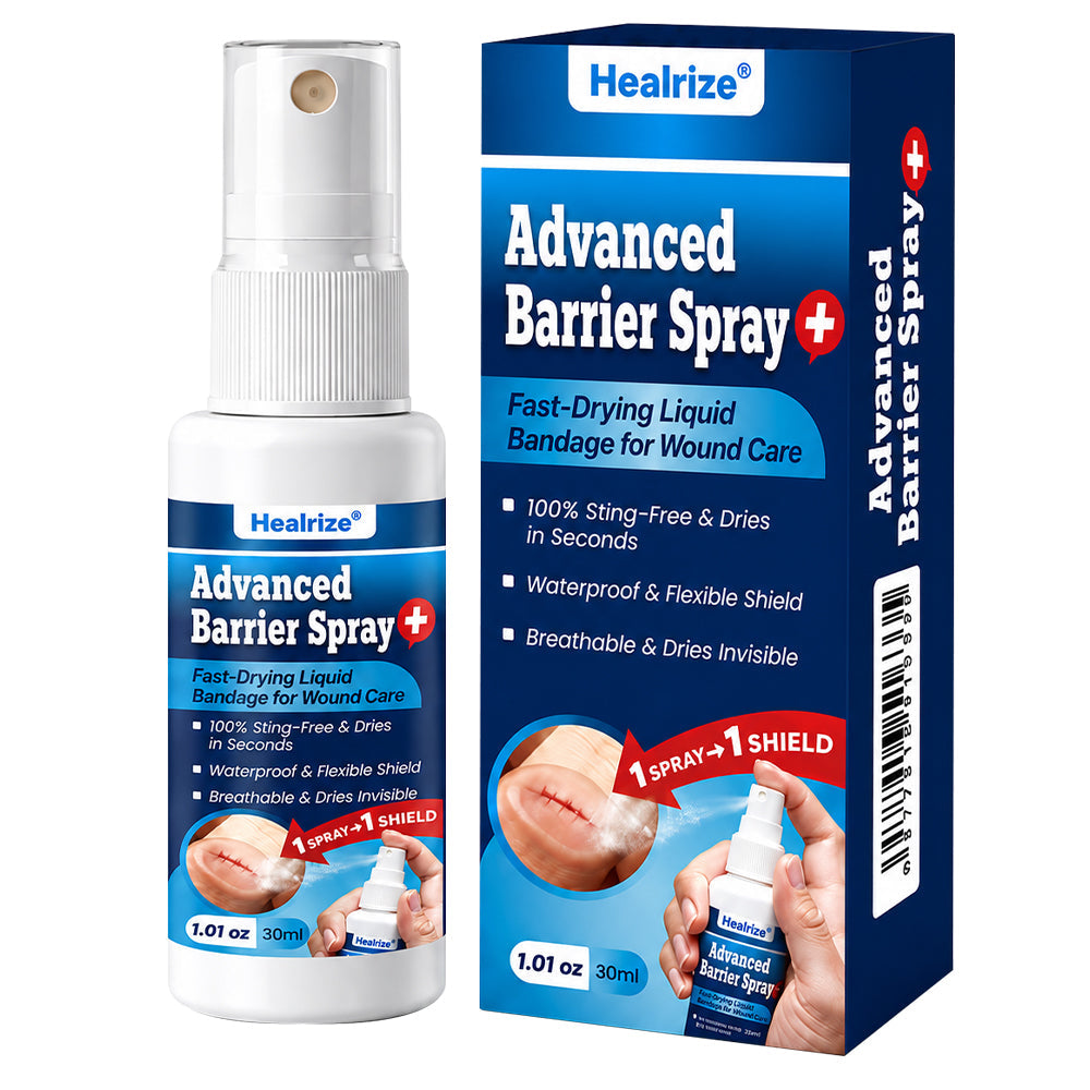 👨⚕️Healrize® Advanced Barrier Spray | Fast-Drying Liquid Bandage for Wound Care