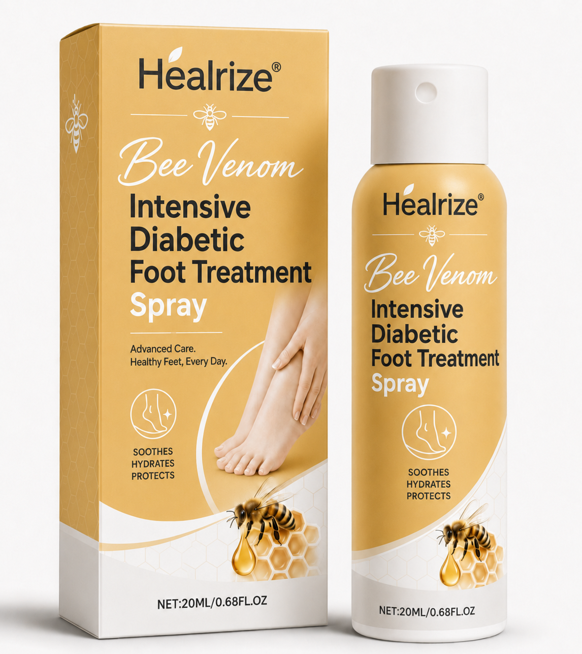 šLimited-time discountšHealrizeĀ®Bee Venom Intensive Diabetic Foot Treatment Sprayš„89K+SOLDš„