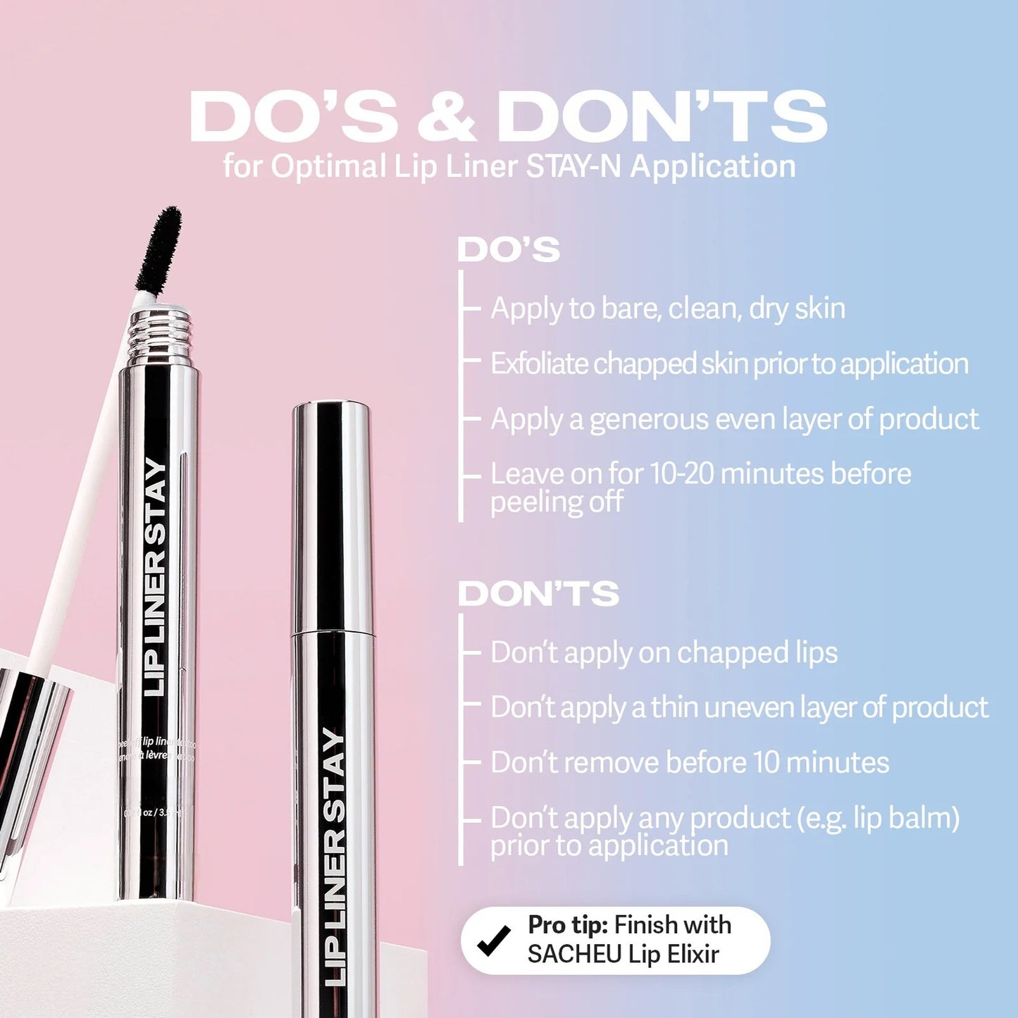 LIP LINER DIYSTAR - Peel-Off Lip Liner Stain - All Day & Night Lipliner