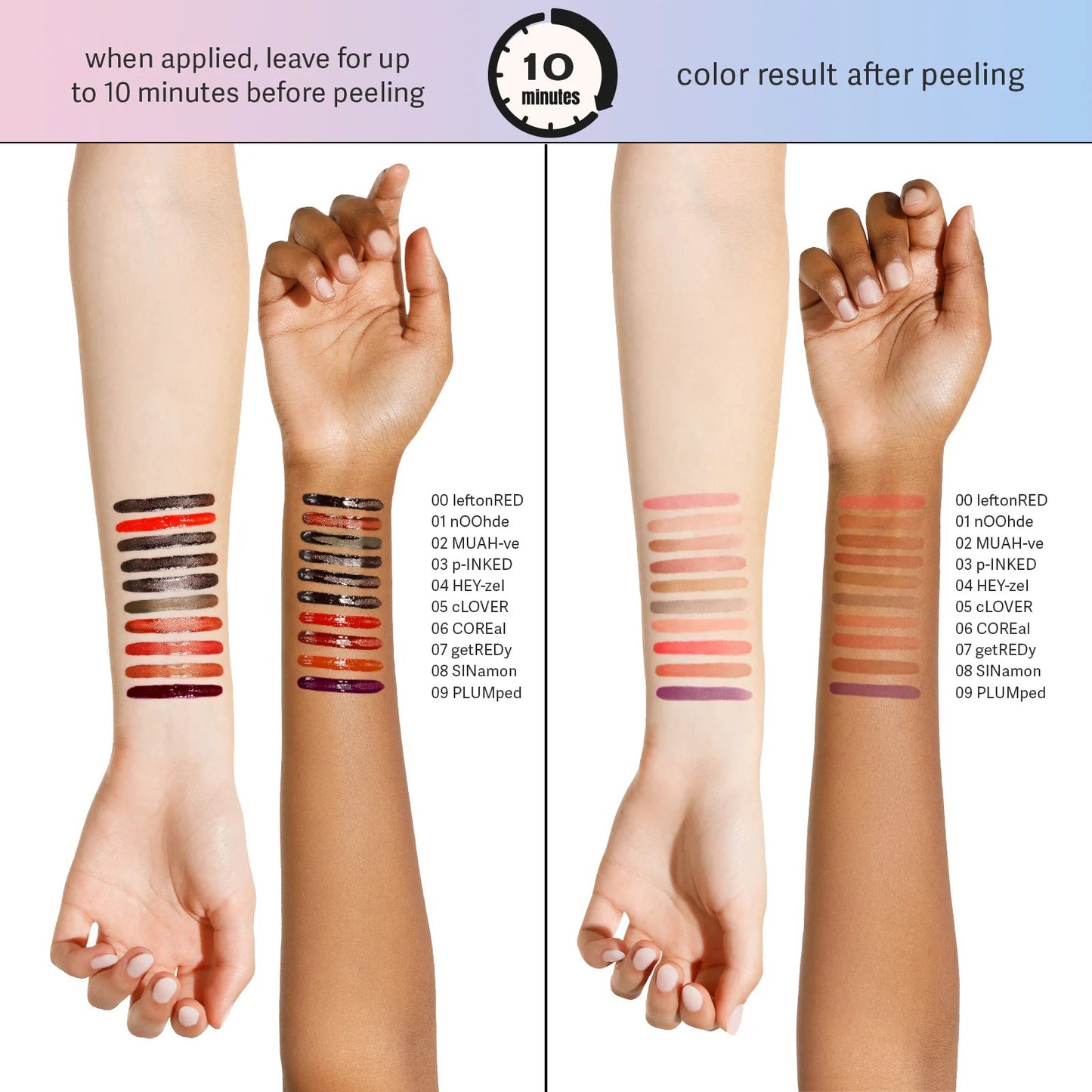 LIP LINER DIYSTAR - Peel-Off Lip Liner Stain - All Day & Night Lipliner