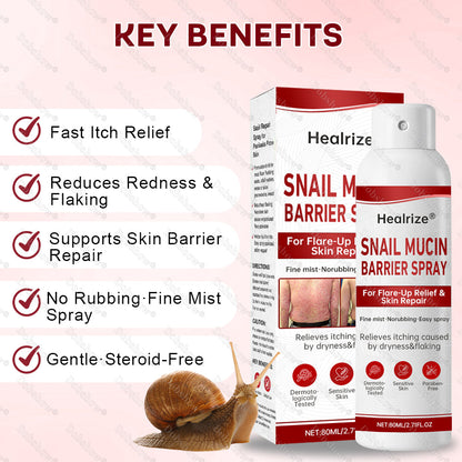@@Healrize® Snail Mucin Barrier Spray for Flare-Up Relief & Skin Repair