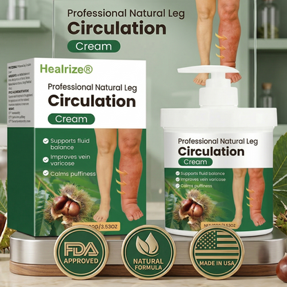 🔥Healrize® Professional Natural Leg Circulation Cream🌿 | Targeted Relief for Swelling, Puffiness & Heavy Legs