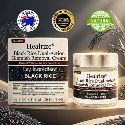 ✅Healrize®Black Rice Dual-Action Blemish Removal Cream