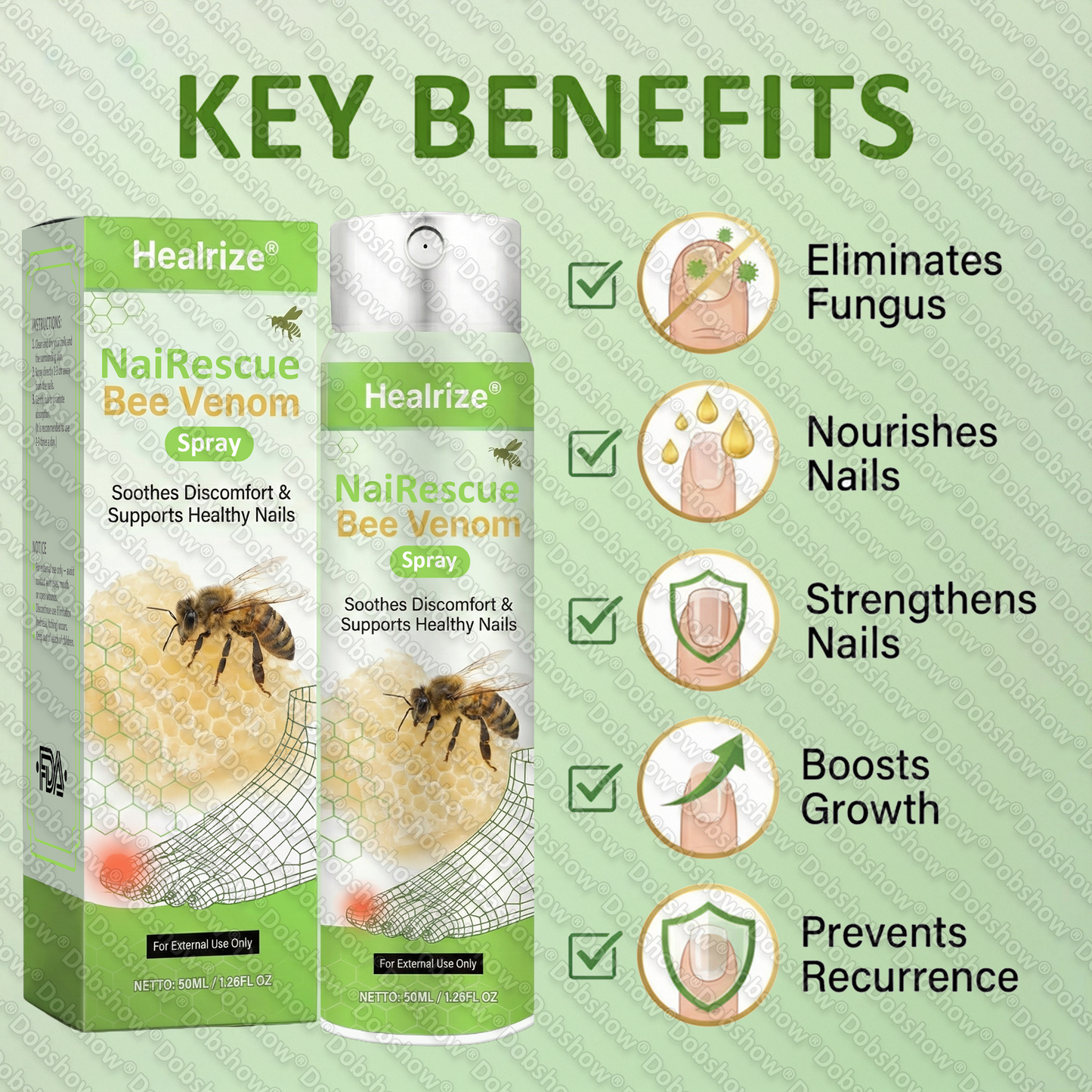 Healrize® NailRescue Bee Venom Spray