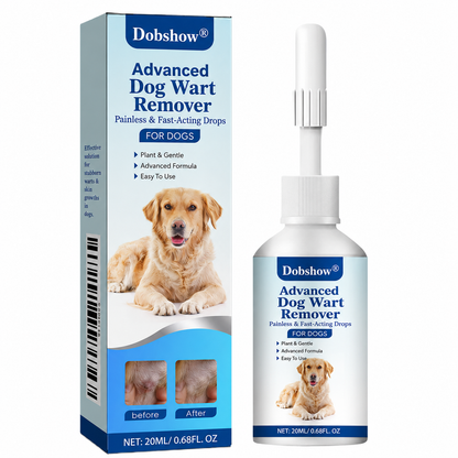✨🐶Dobshow®Advanced Dog Wart Remover | Painless & Fast-Acting Drops
