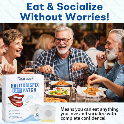 🍃🔥Healrize® HalitosisFix Gut Patch | Target the Gut & Eradicate Bad Breath & 100% Natural