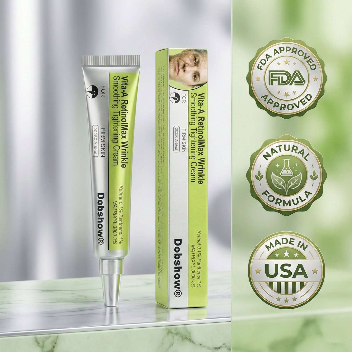Dobshow®Vita-A RetinolMax Wrinkle-Smoothing Tightening Cream