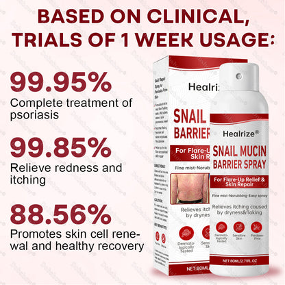 @@Healrize® Snail Mucin Barrier Spray for Flare-Up Relief & Skin Repair