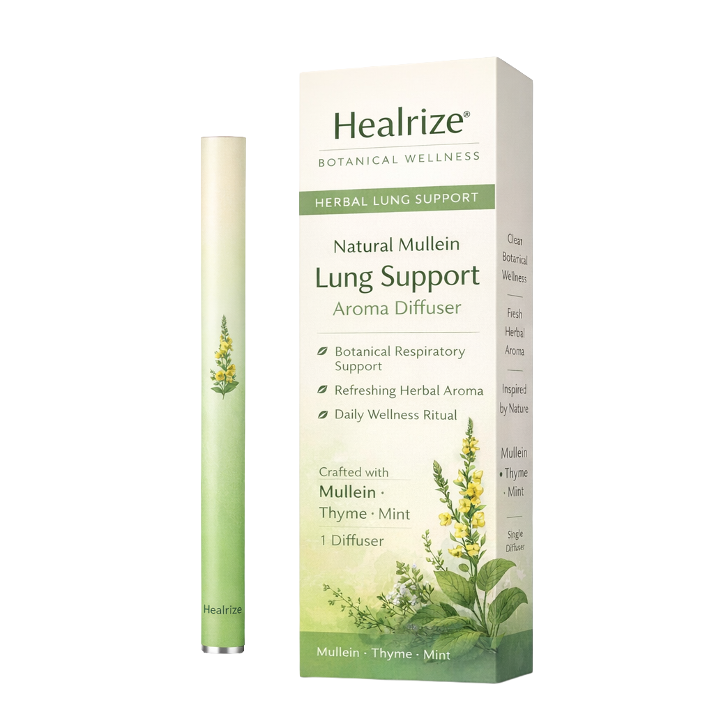 Healrize® Natural Mullein Lung Support Aroma Diffuser🍃