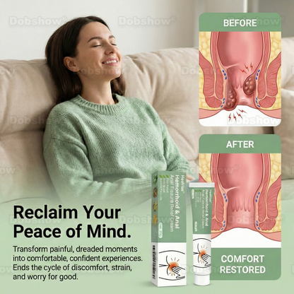 🔥Healrize® Hemorrhoid & Anal Fissure Relief Cream--FDA-Approved for Pain & Itching⚕️🏥