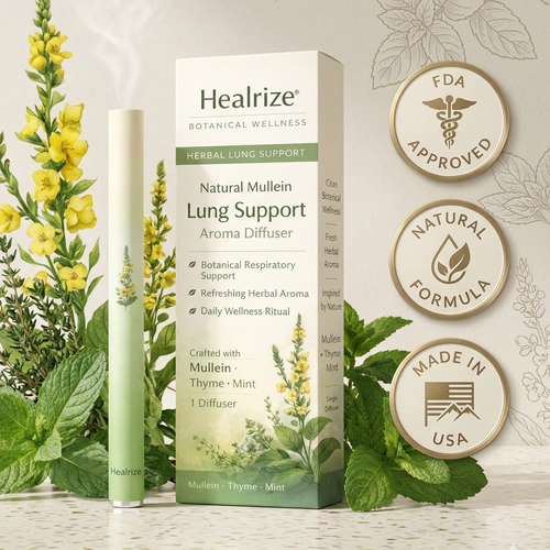 Healrize® Natural Mullein Lung Support Aroma Diffuser🍃