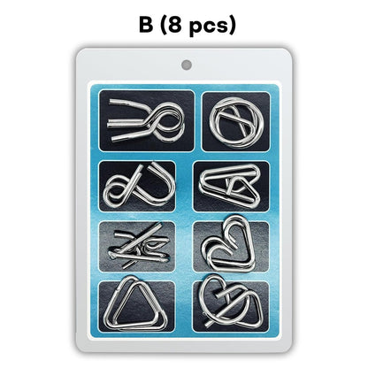 Dobshow® 3D Metal Challenge Puzzle Toy🪀🔥