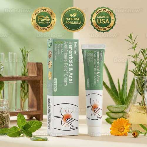 🔥Healrize® Hemorrhoid & Anal Fissure Relief Cream--FDA-Approved for Pain & Itching⚕️🏥