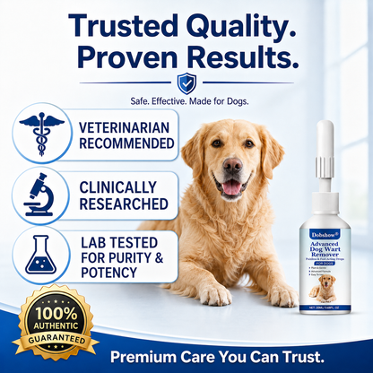 ✨🐶Dobshow®Advanced Dog Wart Remover | Painless & Fast-Acting Drops