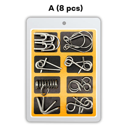 Dobshow® 3D Metal Challenge Puzzle Toy🪀🔥