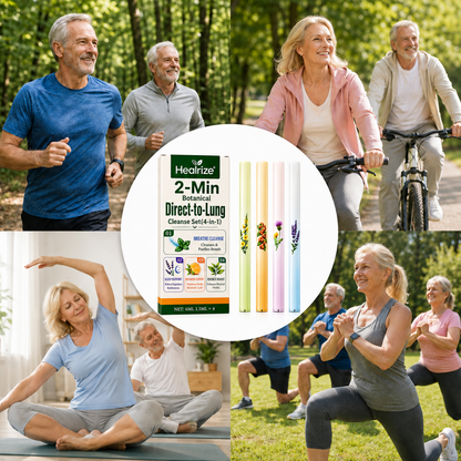 🫁🔥Healrize® 2-Min Botanical Direct-to-Lung Cleanse Set(4-in-1)