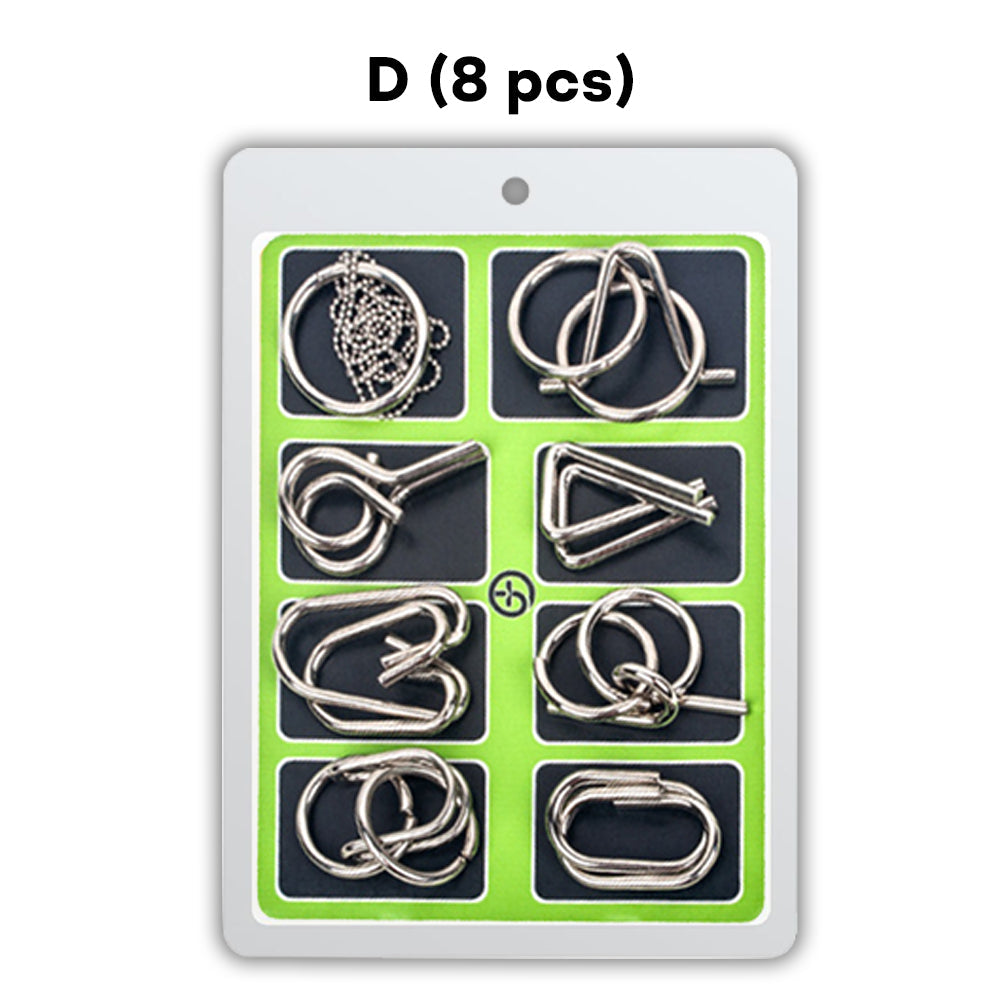 Dobshow® 3D Metal Challenge Puzzle Toy🪀🔥