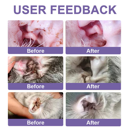 🐱🐈Healrize® Gentle Clean & Calm Pet Ear Drops🔥