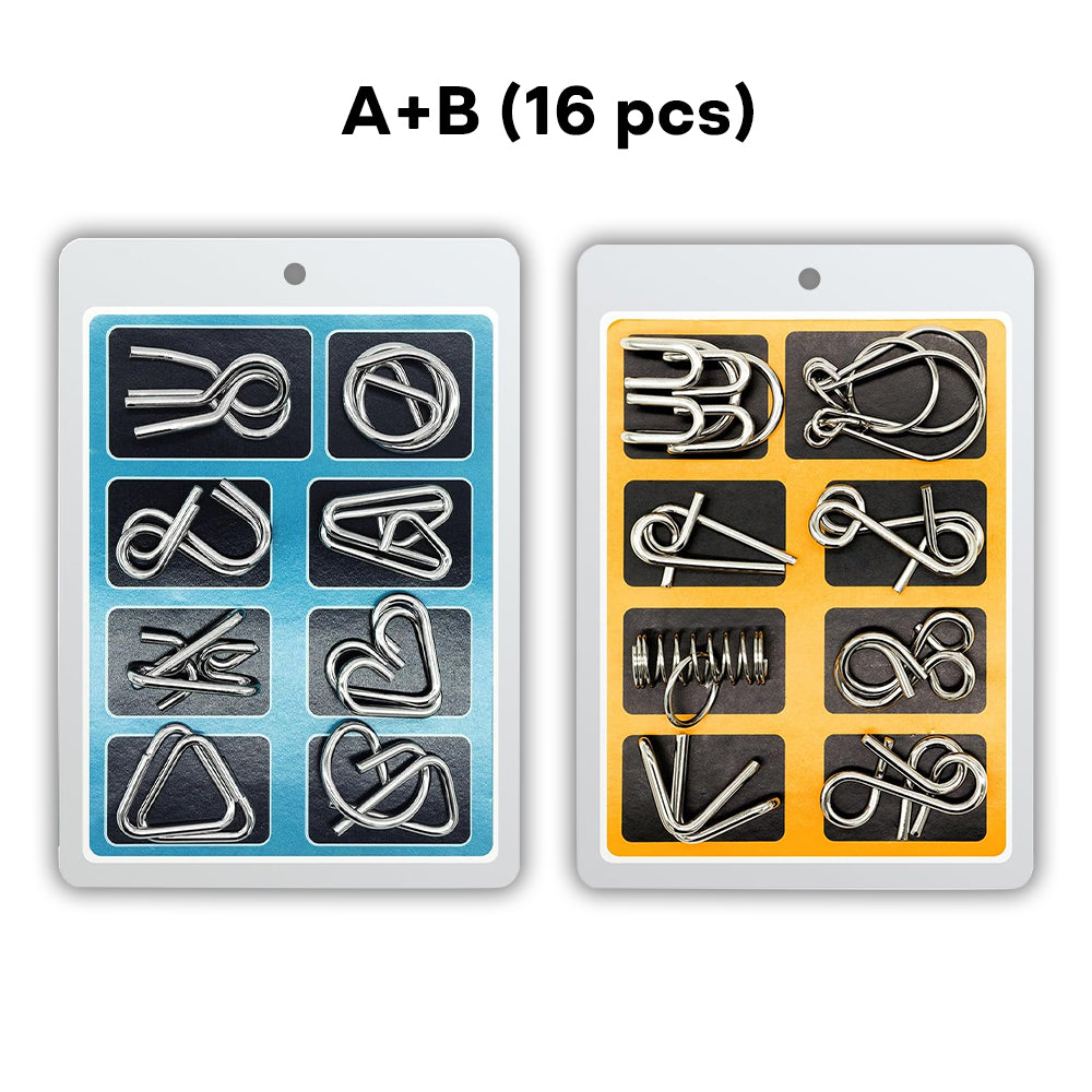 Dobshow® 3D Metal Challenge Puzzle Toy🪀🔥