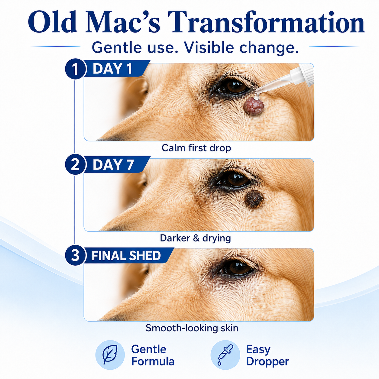 ✨🐶Dobshow®Advanced Dog Wart Remover | Painless & Fast-Acting Drops