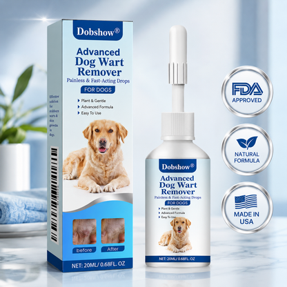 ✨🐶Dobshow®Advanced Dog Wart Remover | Painless & Fast-Acting Drops