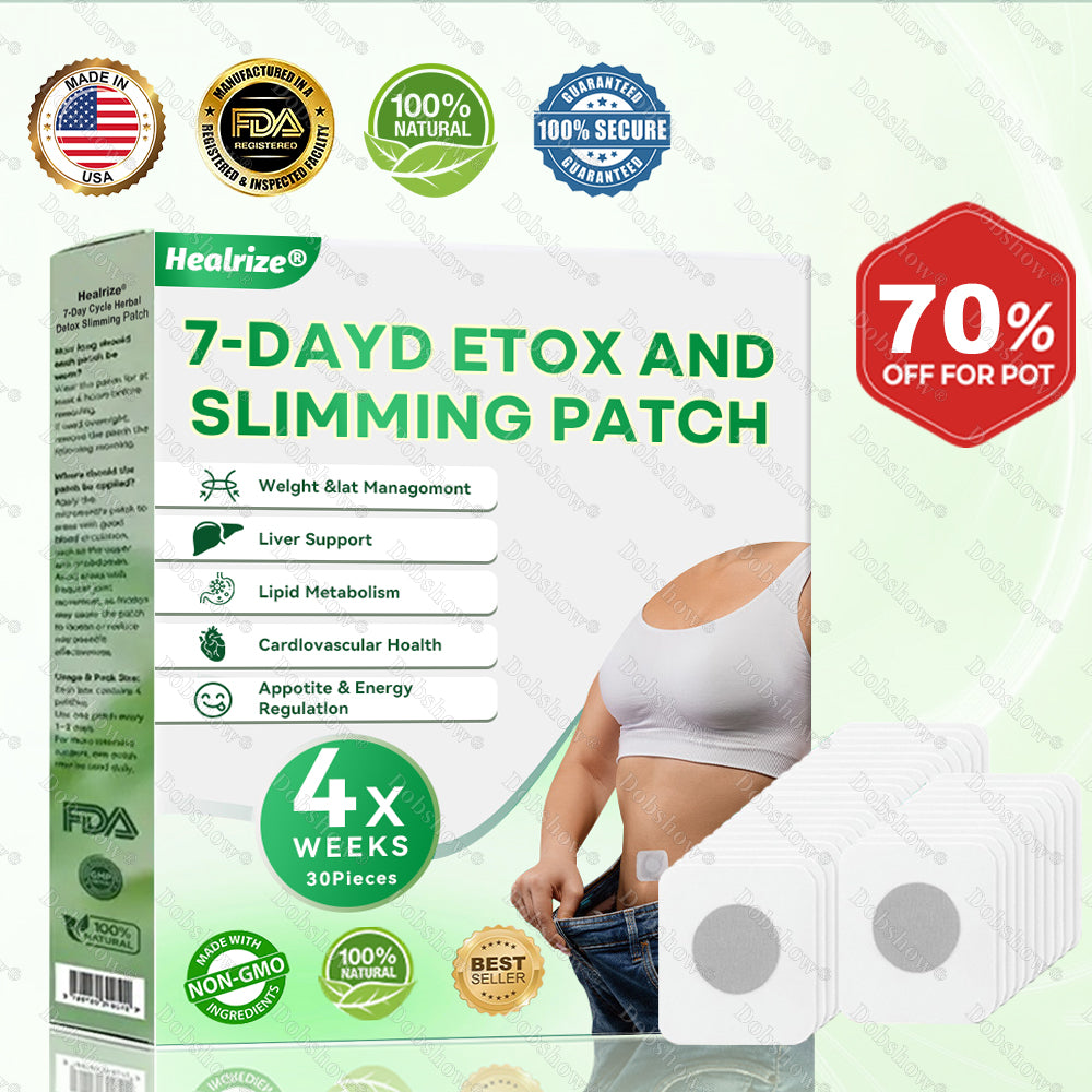 #✅7️⃣Healrize®7-Day Detox | 30-Day Cycle | Herbal Slimming and Shaping Patch🔥🥦