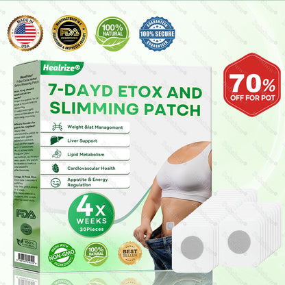 #✅7️⃣Healrize®7-Day Detox | 30-Day Cycle | Herbal Slimming and Shaping Patch🔥🥦