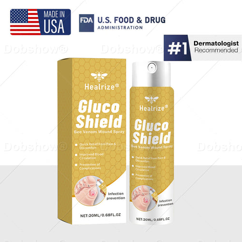 🔥Healrize® GlucoShield Bee Venom Wound Spray🐝