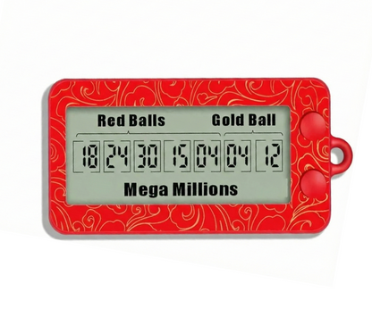 🎰🔥Nurbini®AI Lottery Picker - Double Your Winning Odds(1-Click Number Picking | Analyzes Historical Data | Portable Keychain Design)