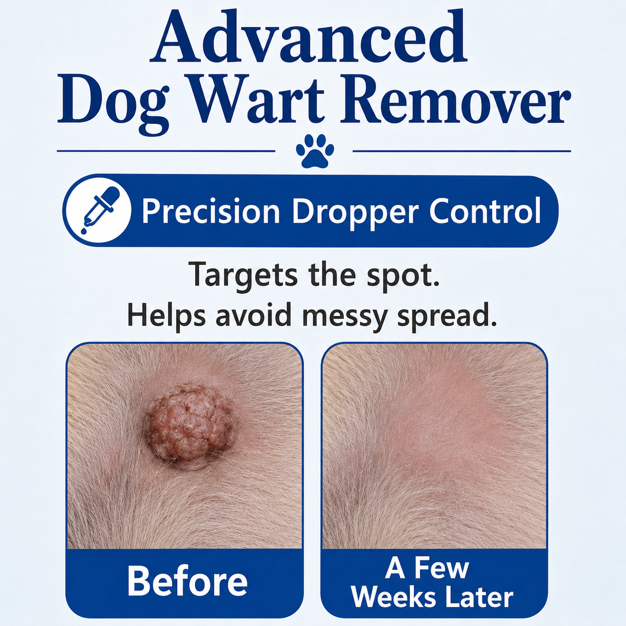 ✨🐶Dobshow®Advanced Dog Wart Remover | Painless & Fast-Acting Drops