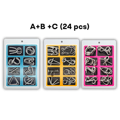 Dobshow® 3D Metal Challenge Puzzle Toy🪀🔥