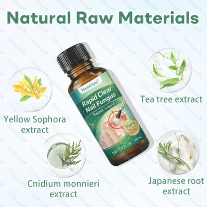 💅Healrize®Nano Rapid Clear Nail Fungus Rapair Liquid – Effective in Seven Days, Permanently Eliminates the Root 🔥