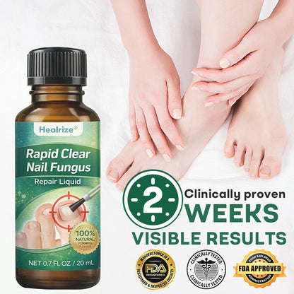 💅Healrize®Nano Rapid Clear Nail Fungus Rapair Liquid – Effective in Seven Days, Permanently Eliminates the Root 🔥