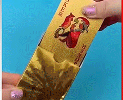 🔥MCOIKY® Gold Foil Deluxe Poker Card🃏🎴