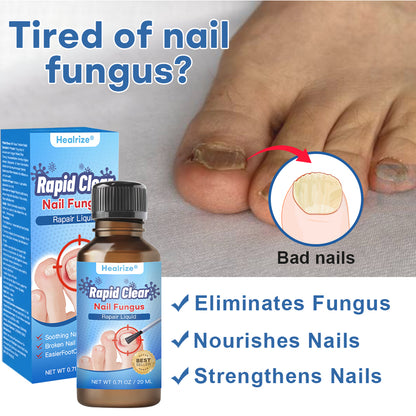 🔥Healrize®Nano Rapid Clear Nail Fungus Rapair Liquid – Effective in Seven Days, Permanently Eliminates the Root