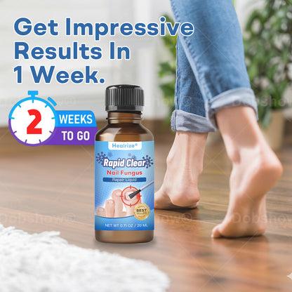 🔥Healrize®Nano Rapid Clear Nail Fungus Rapair Liquid – Effective in Seven Days, Permanently Eliminates the Root