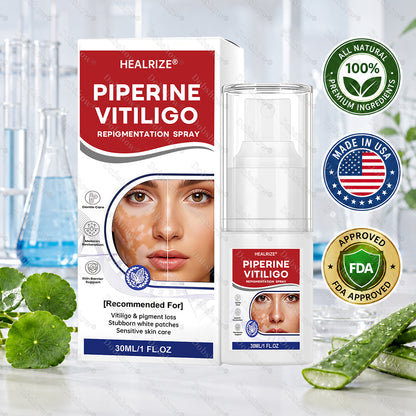 ✅🔥Healrize® Piperine Vitiligo Repigmentation Spray - 🌿Steroid-Free Botanical Formula | Gentle & Effective for All Skin Types