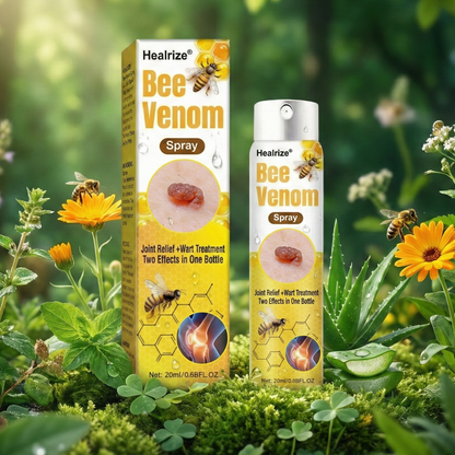 Healrize® Bee Venom Spray — Joint Relief + Wart Treatment, Two Effects in One Bottle🐝🔥