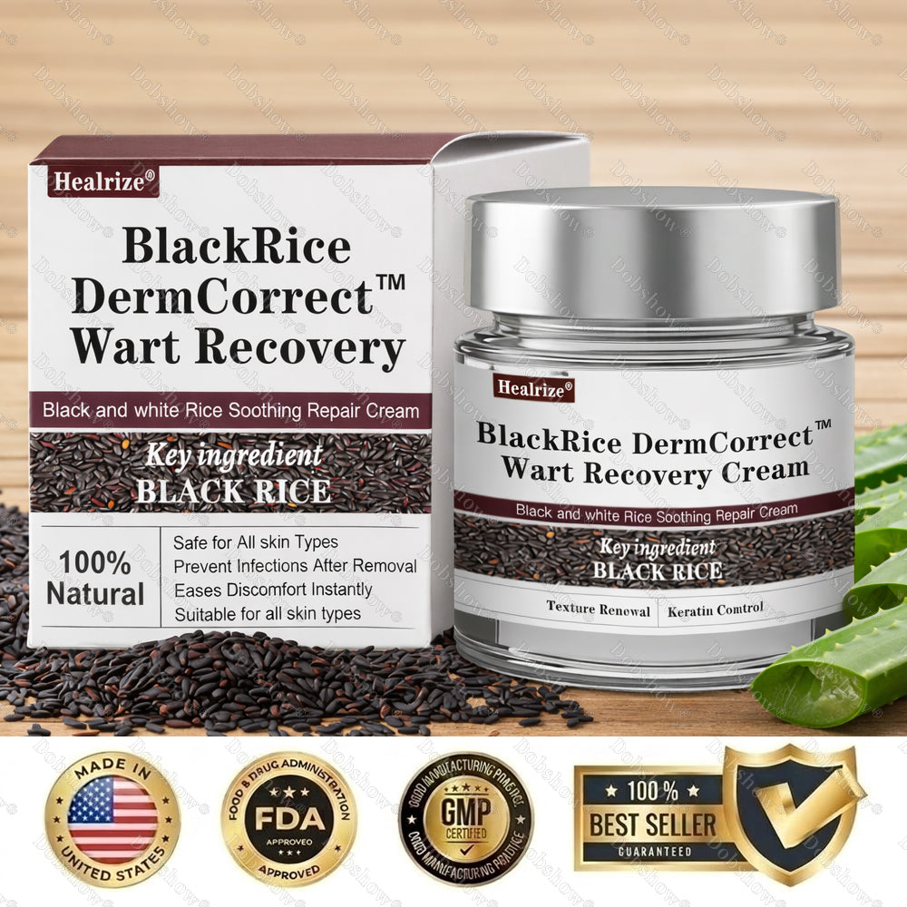 Healrize® BlackRice DermCorrect™ Wart Recovery Cream✨| Suitable for all skin types🌿