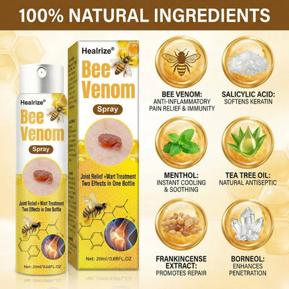Healrize® Bee Venom Spray — Joint Relief + Wart Treatment, Two Effects in One Bottle