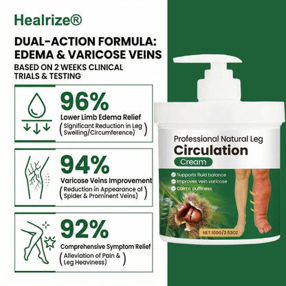 🔥Healrize® Professional Natural Leg Circulation Cream🌿 | Targeted Relief for Swelling, Puffiness & Heavy Legs