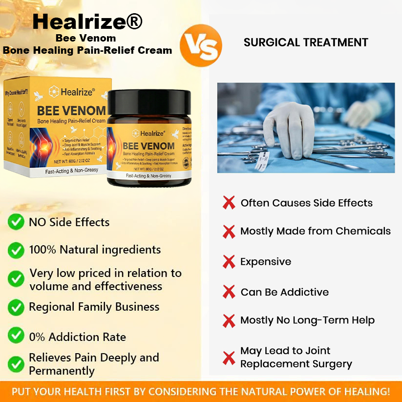 Healrize®Bee Venom Bone Healing Pain-Relief Cream🐝
