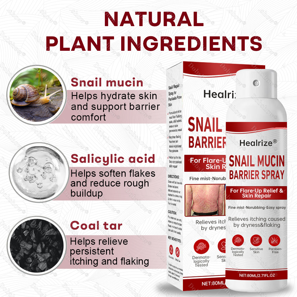 @@Healrize® Snail Mucin Barrier Spray for Flare-Up Relief & Skin Repair