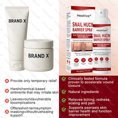 @@Healrize® Snail Mucin Barrier Spray for Flare-Up Relief & Skin Repair