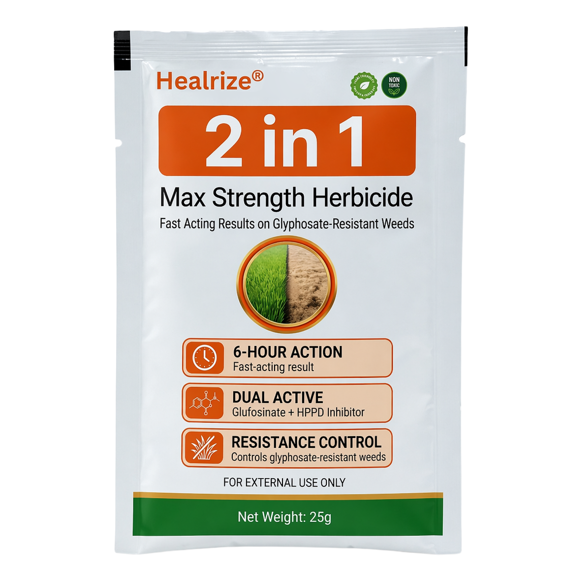 🏆Healrize® 𝟐-𝐢𝐧-𝟏 𝐌𝐚𝐱 𝐒𝐭𝐫𝐞𝐧𝐠𝐭𝐡 𝐇𝐞𝐫𝐛𝐢𝐜𝐢𝐝𝐞: Fast Acting Results on Glyphosate-Resistant Weeds
