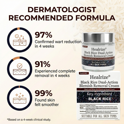 ✅Healrize®Black Rice Dual-Action Blemish Removal Cream