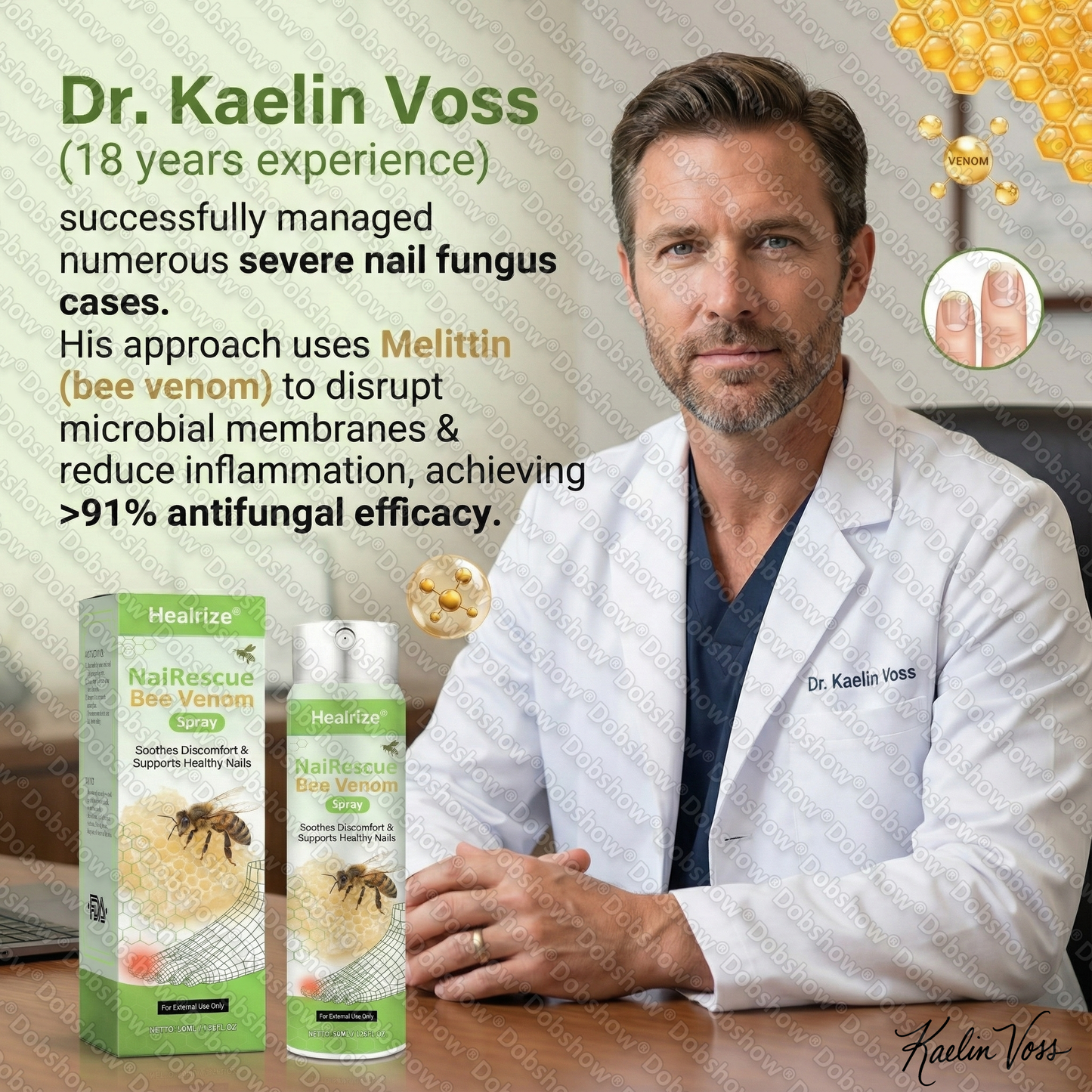 Healrize® NailRescue Bee Venom Spray