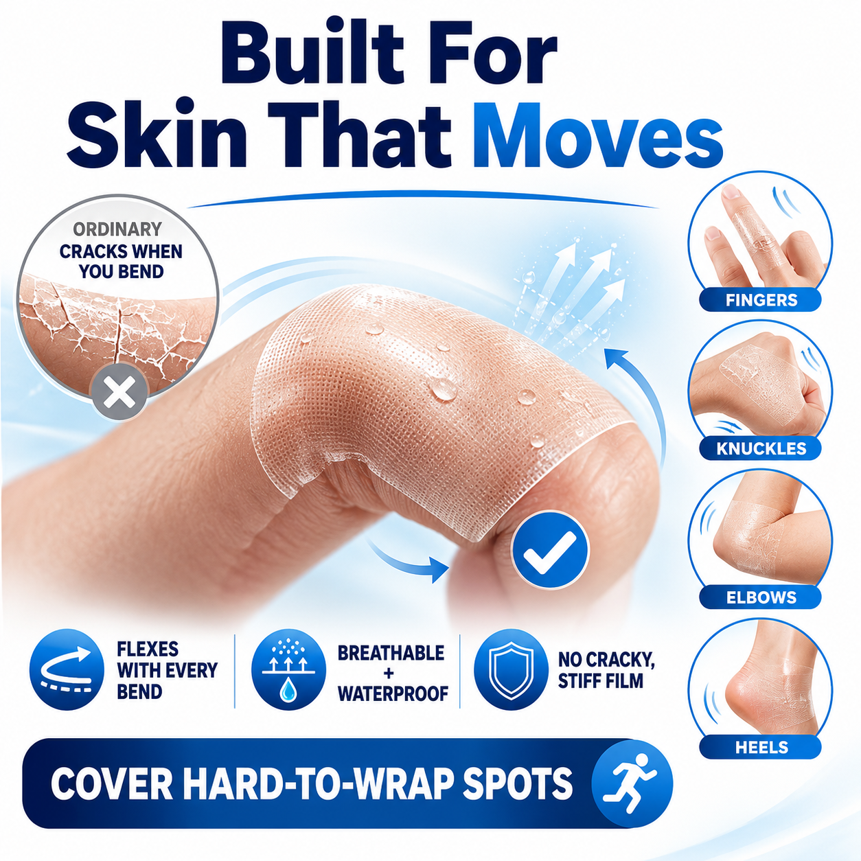 Healrize® Advanced Barrier Spray - Fast-Drying Liquid Bandage for Wound Care
