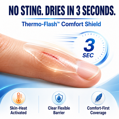 Healrize® Advanced Barrier Spray - Fast-Drying Liquid Bandage for Wound Care