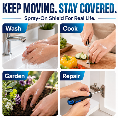 Healrize® Advanced Barrier Spray - Fast-Drying Liquid Bandage for Wound Care